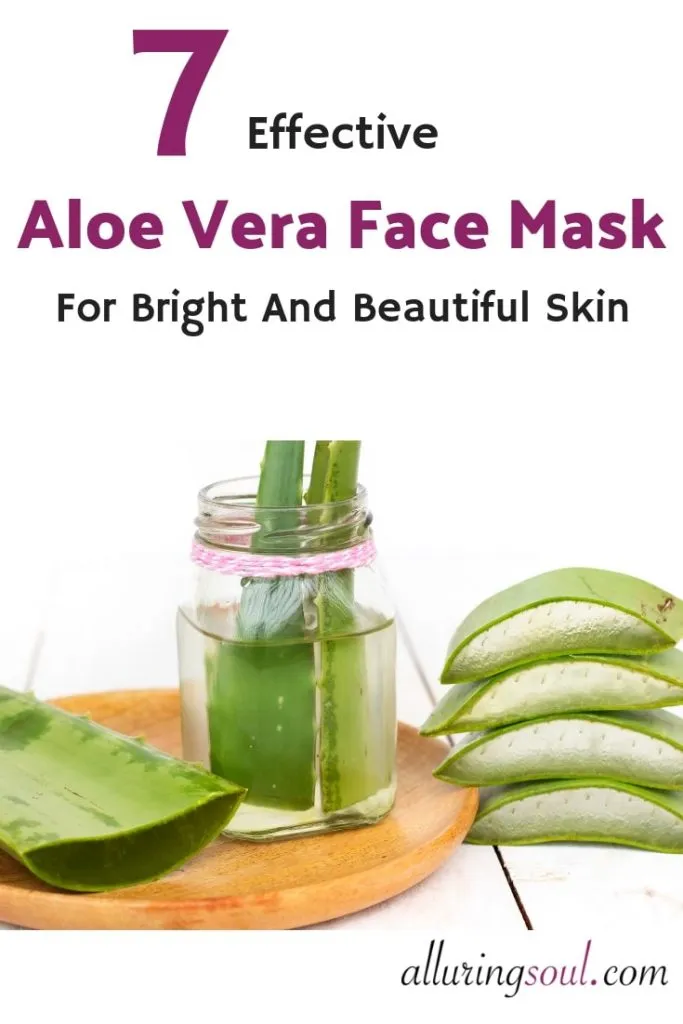 26554 applying aloe vera mask