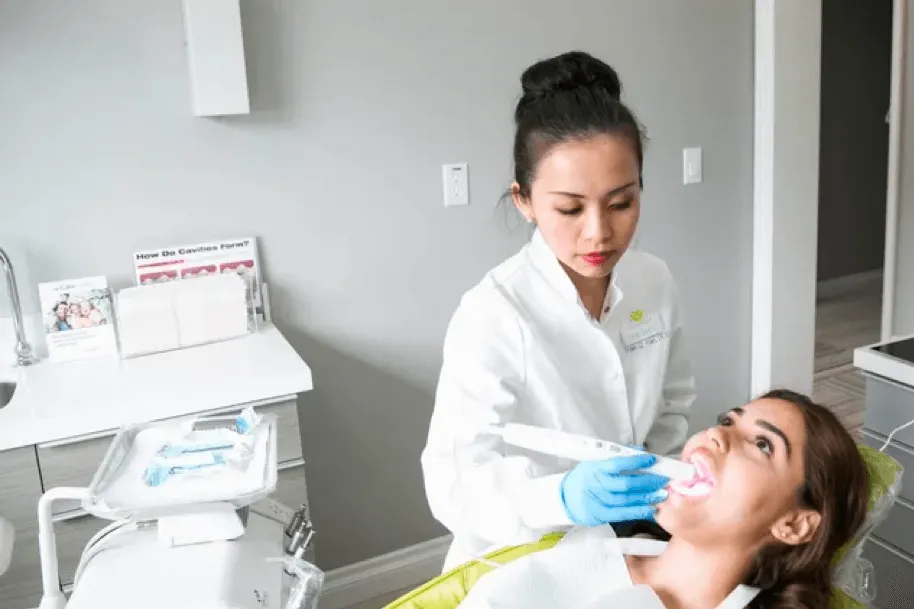 26639 teeth whitening esthetician vs dentist